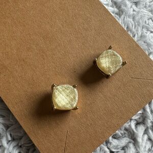 Kate Spade Elegant Square Stud Earrings!